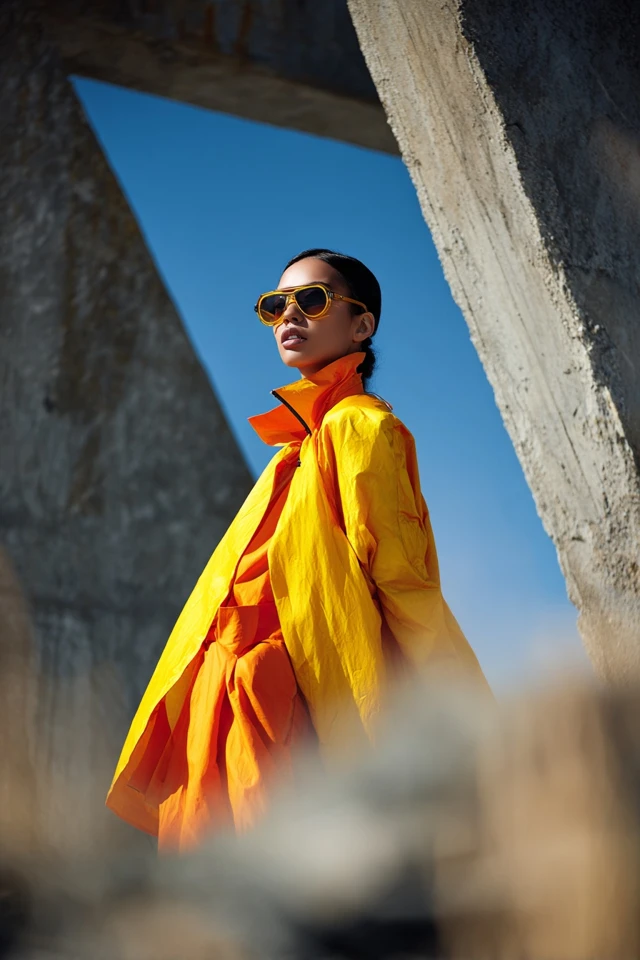 Vibrant Cloudburst Taffeta Capsule Collection