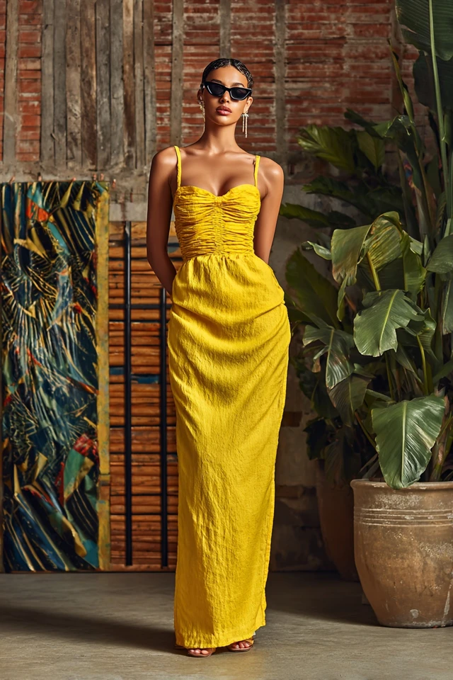 Boho Linen Slip Dresses - photo 3