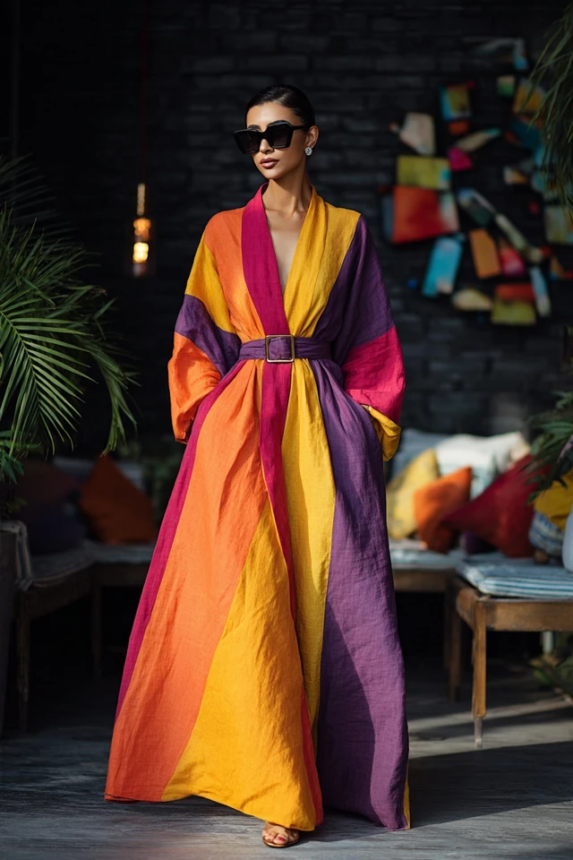 Boho Winter Linen Dresses - photo 3
