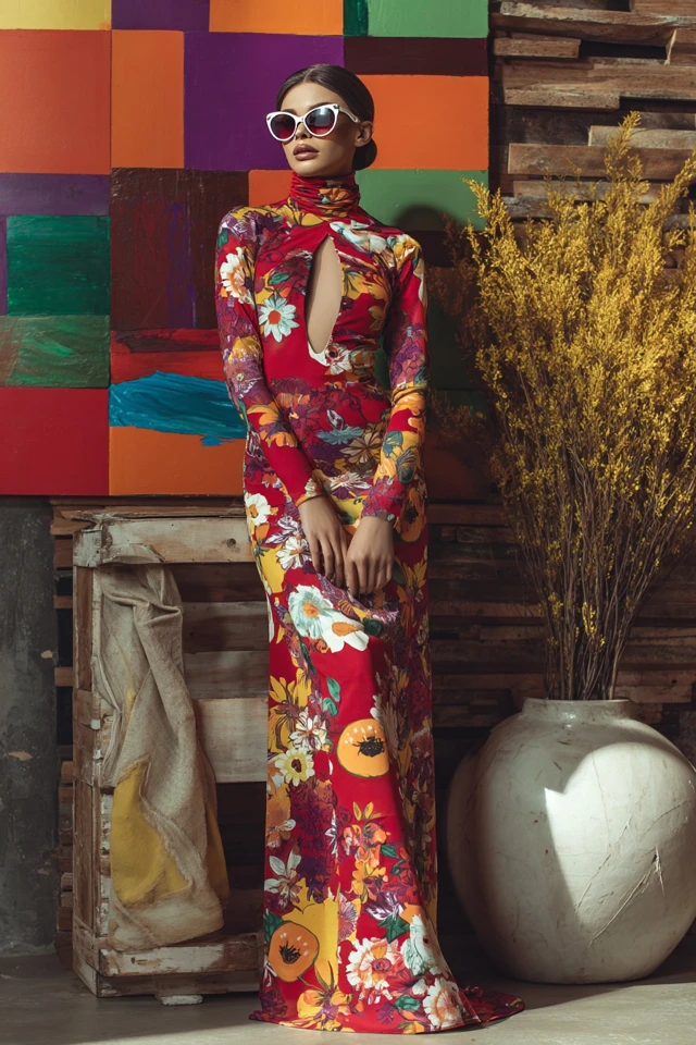 Tomato Girl Winter Cut‑Out Dresses - photo 3