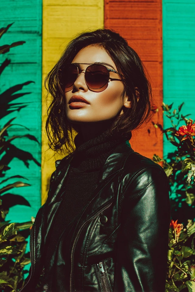 Stylish Knit Leather Jackets - photo 3