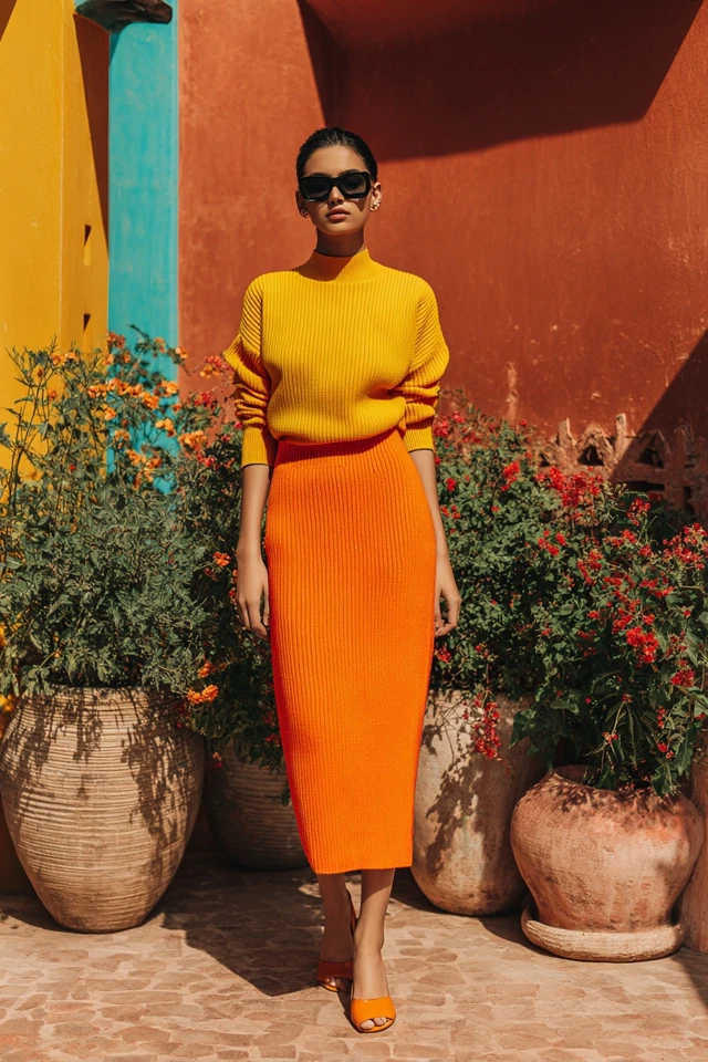 Comfy Knit Midi Skirts - photo 3