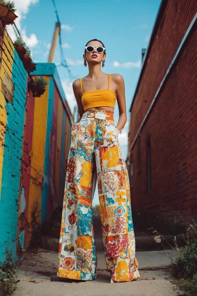 Stylish Summer Wide‑Leg Pants - photo 3