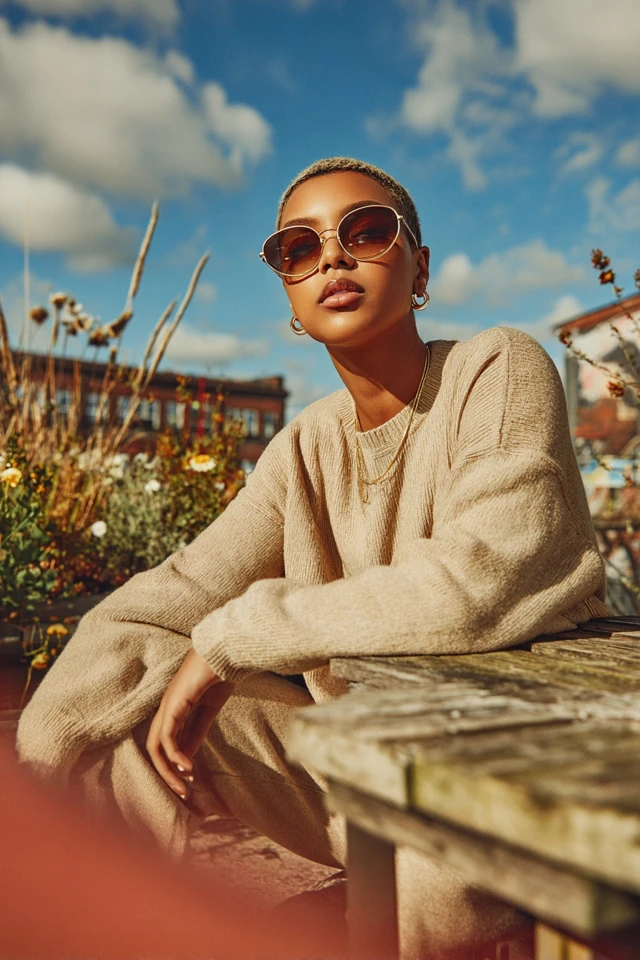 Sporty Warm Neutrals Wardrobe Edit - photo 3