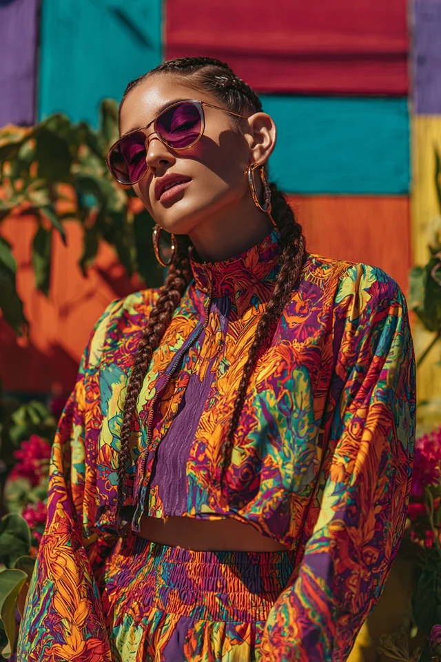 Edgy Bright Colors Looks - photo 3