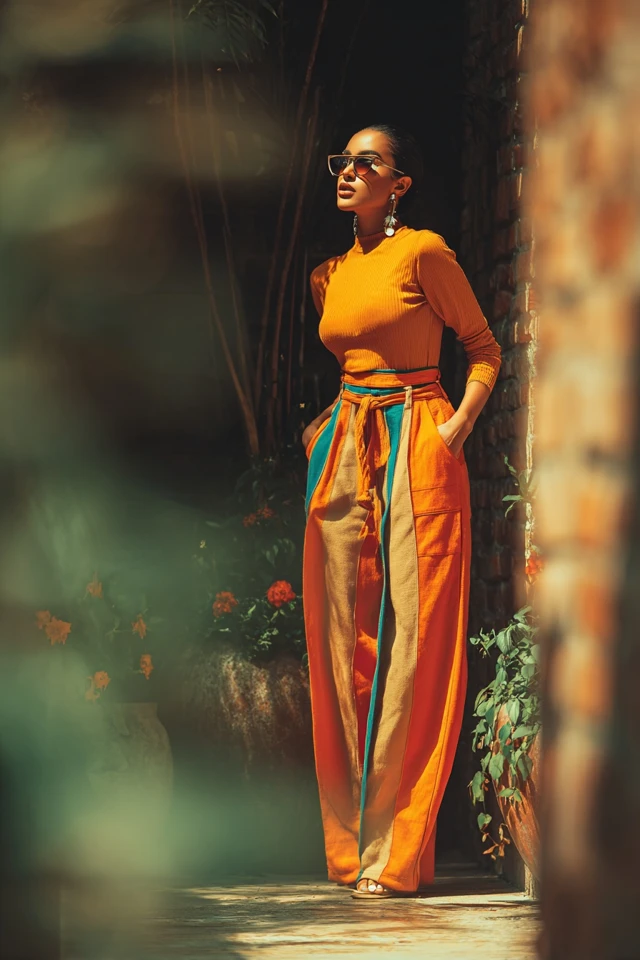 Retro Summer Cargo Pants - photo 3