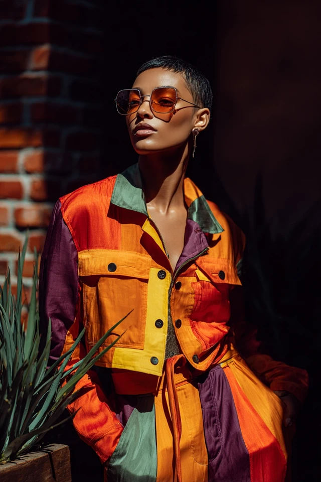 Cottagecore Silk Leather Jackets - photo 3