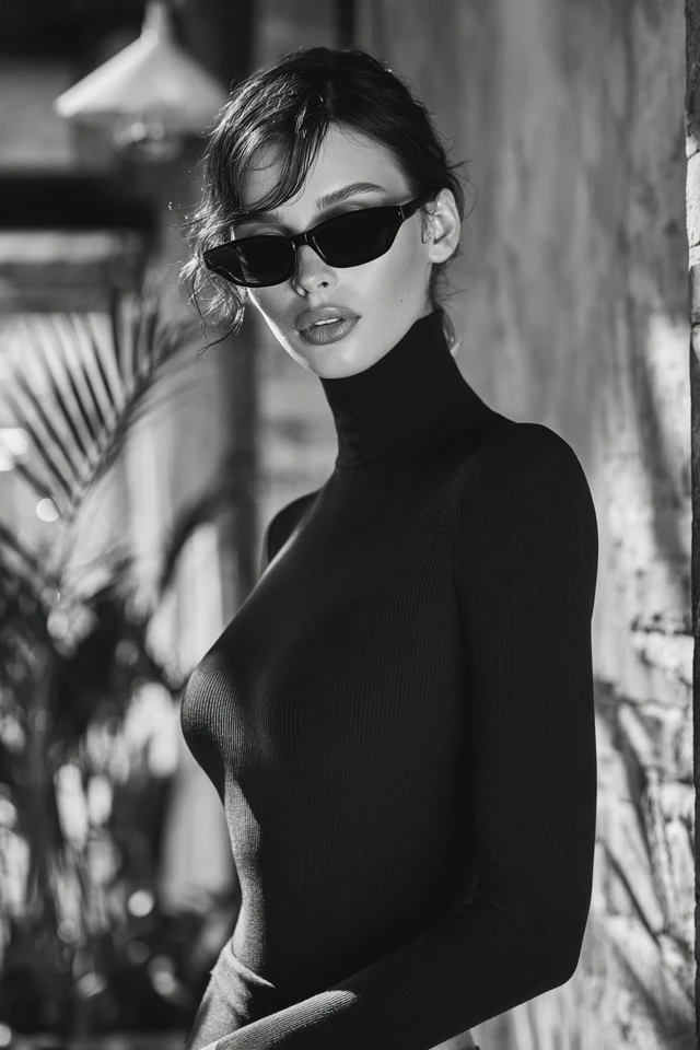 Bold Monochrome Neutrals Looks - photo 3
