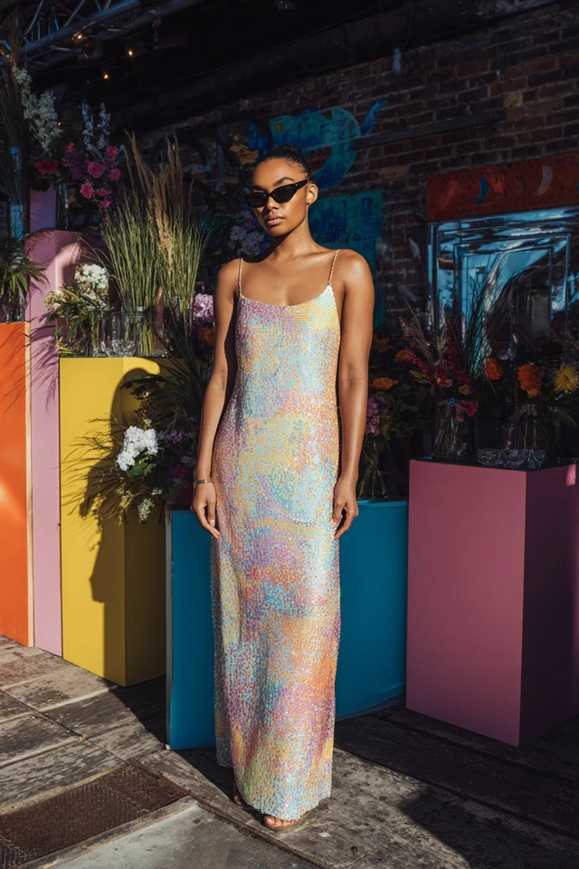 Bold Sequin Slip Dresses - photo 3