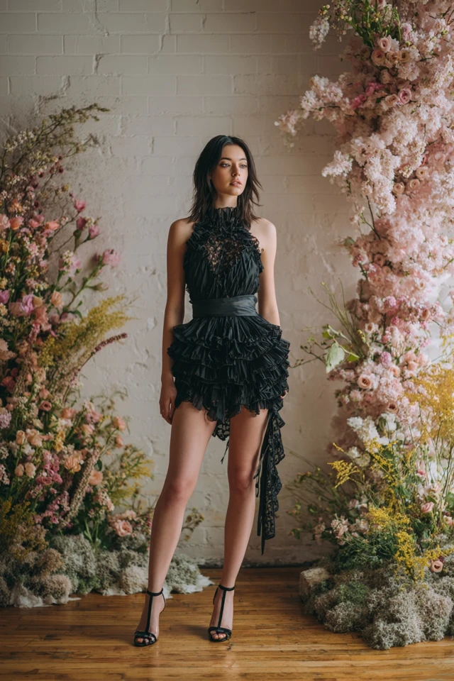 Layered Little Black Dress Vibes - photo 3