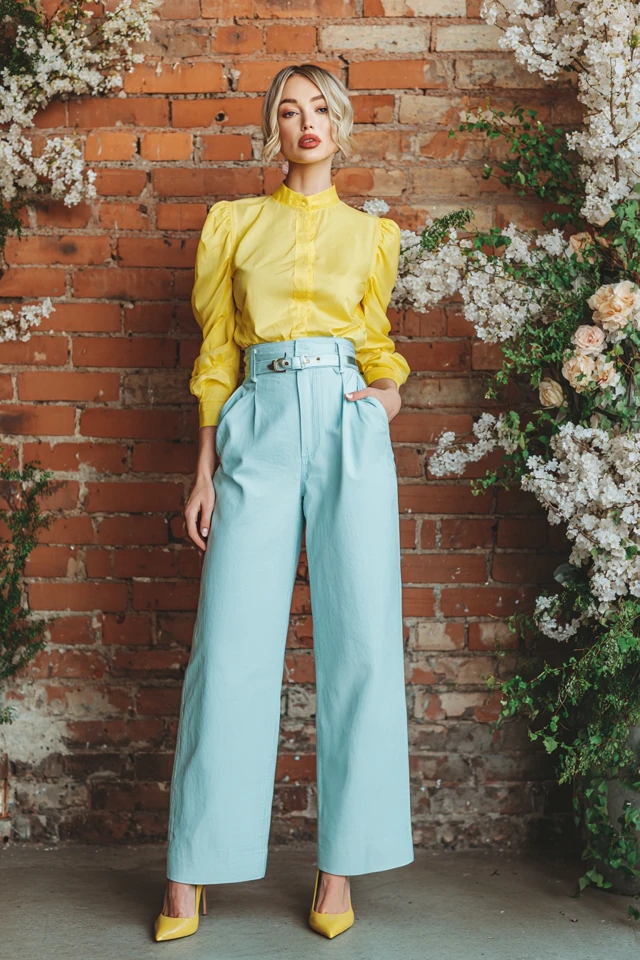 Spring High-Waist Jeans Color Palette - photo 3