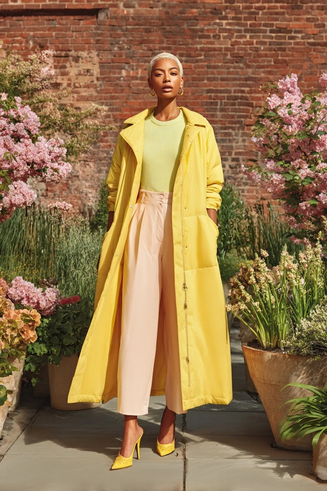 Spring Puffer Coat Color Palette - photo 3