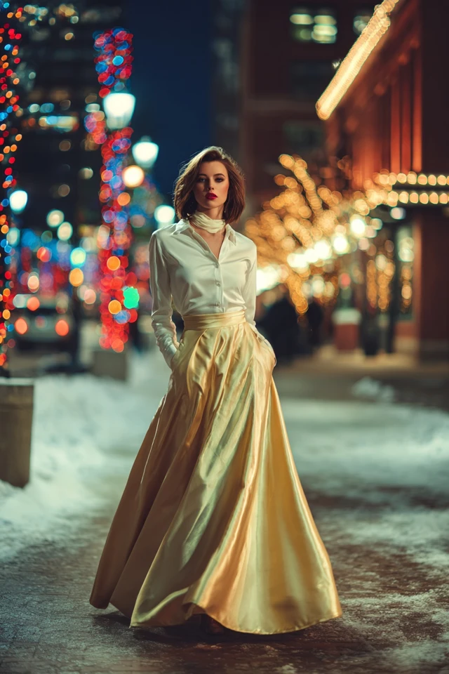 Chic Satin Skirt Essentials - photo 3