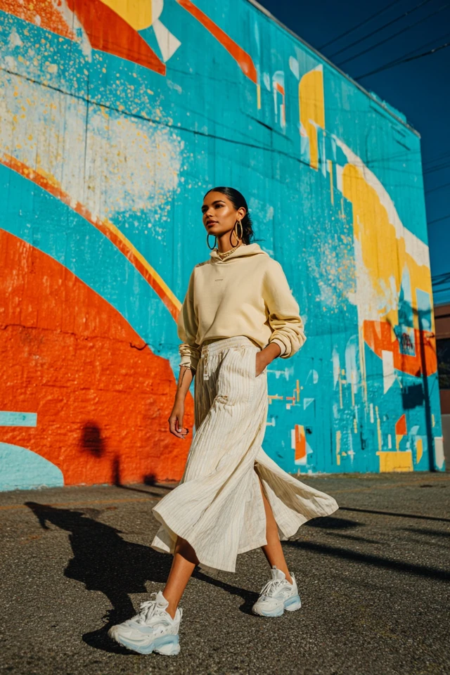Athleisure Midi Skirt Lookbook - photo 3
