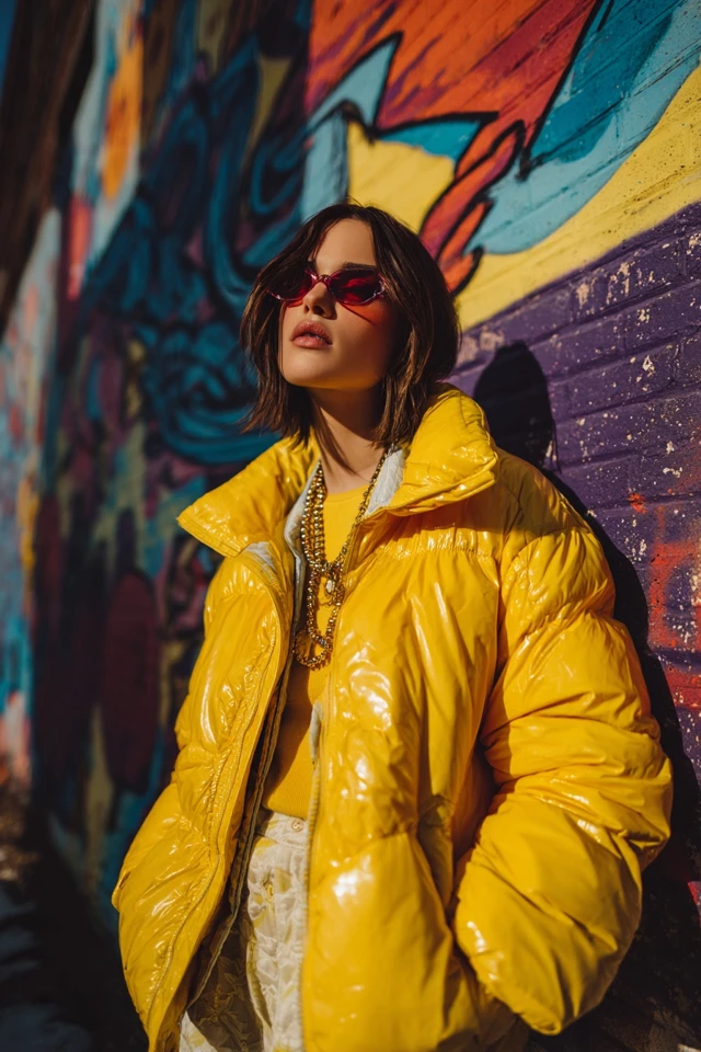 It Girl Puffer Coat Lookbook - photo 3