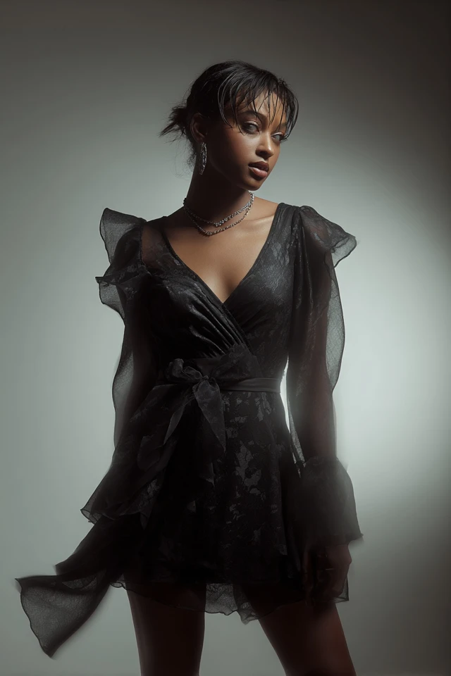 Romantic Little Black Dress Chic - photo 3