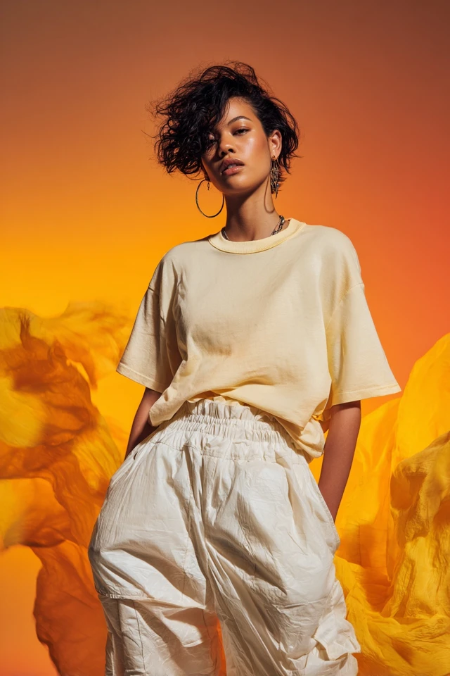 Essential Minimalist Graphic Tee Fabric Focus - photo 3