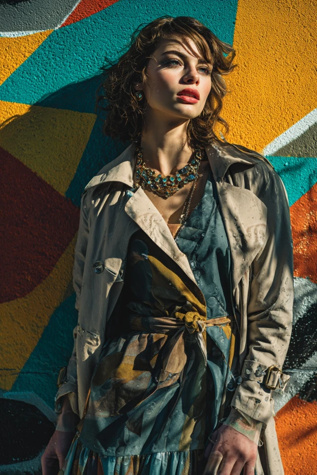 Ideas Business Casual Trench Coat Fabric Focus - photo 3