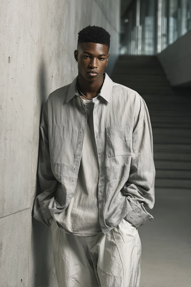 Effortless Street Style Oversized Shirt Style and Fit - photo 3
