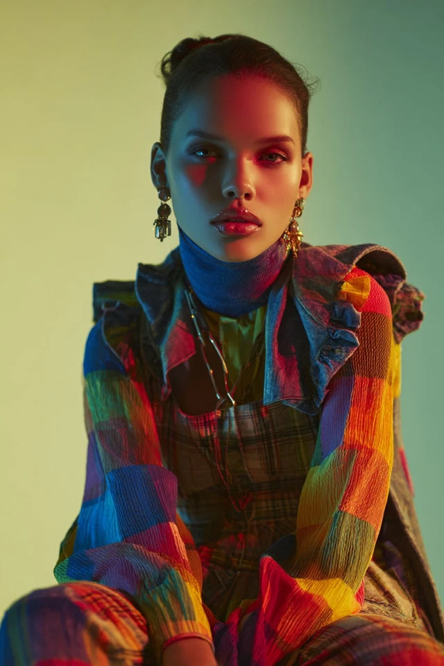 Statement 90s Turtleneck Color Palette - photo 3