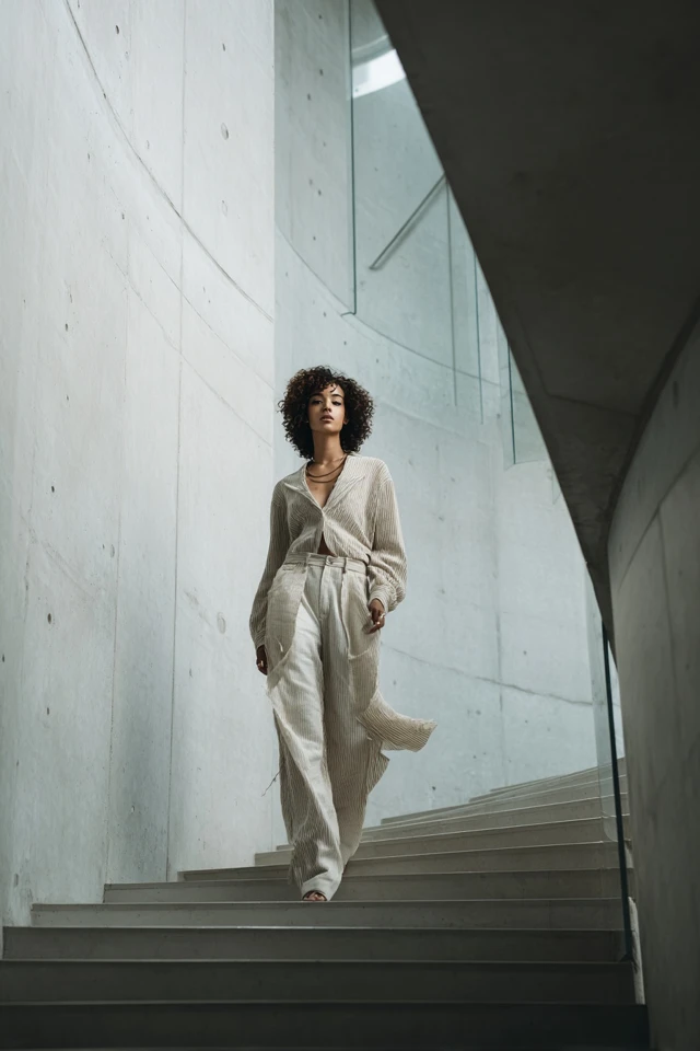 Essentials Neutral High-Waist Jeans Seasonal Trends - photo 3