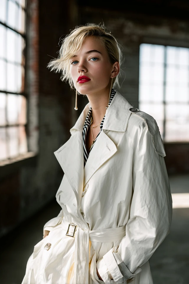French Girl Trench Coat Chic - photo 3
