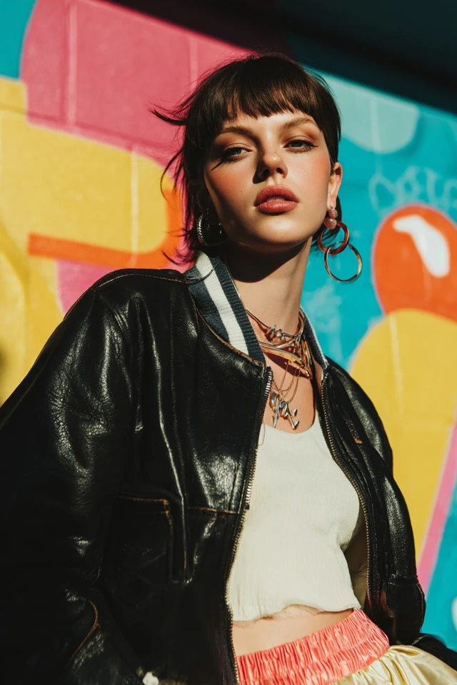 Sporty Leather Jacket Inspiration - photo 3