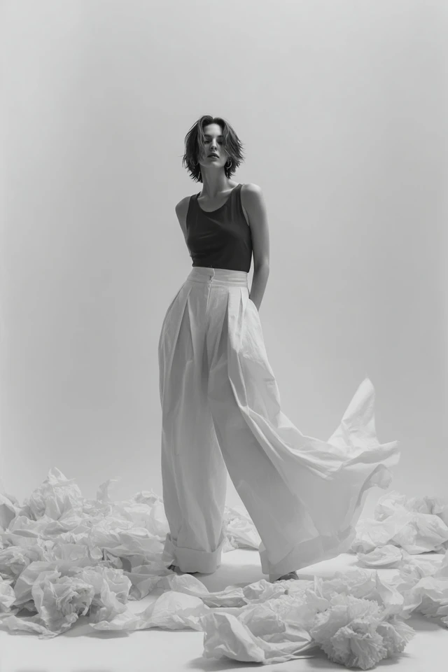 Edit It Girl Wide-Leg Pants Wardrobe Basics - photo 3