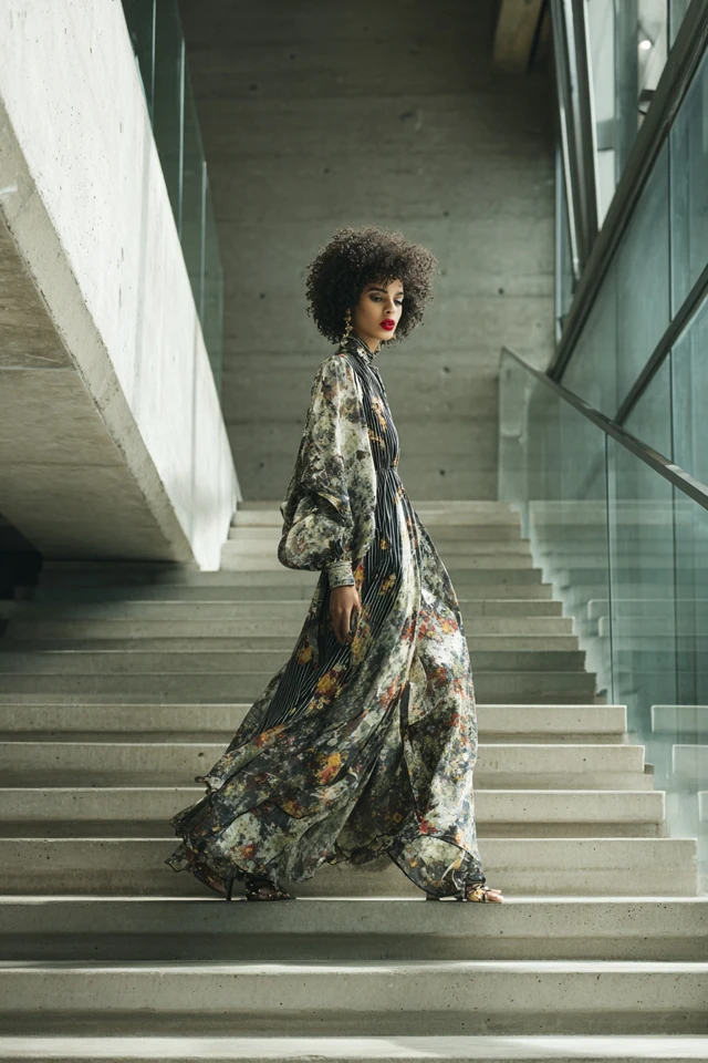 French Girl Floral Dress Lookbook - photo 3