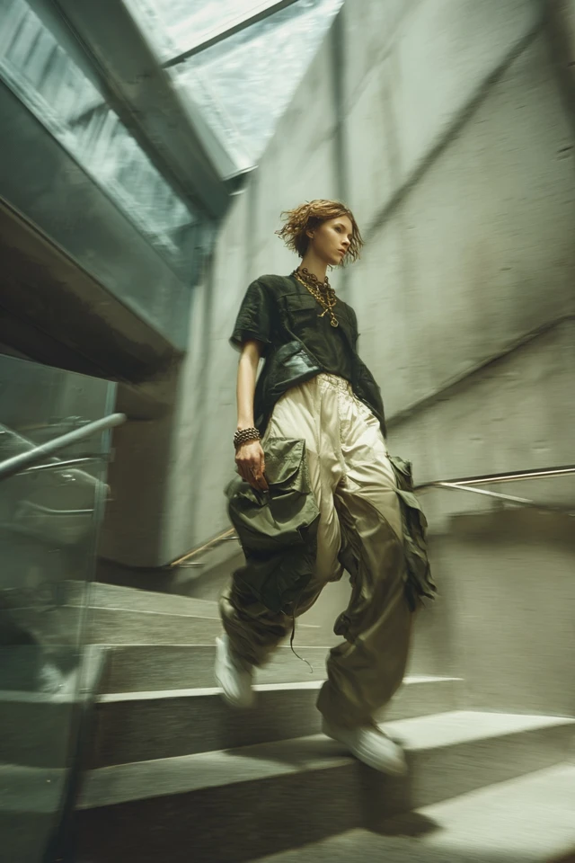 Casual Cargo Pants Curated - photo 3
