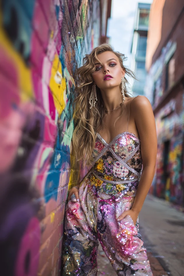 Colorful Sequin Top Edit - photo 3