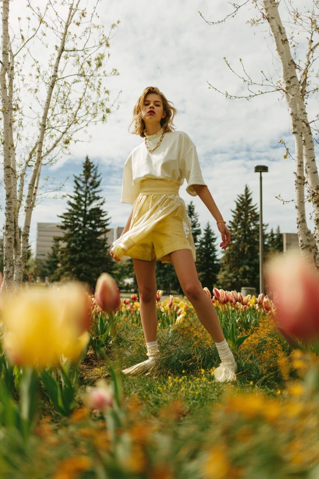 Spring White Tee Accessory Trends - photo 3
