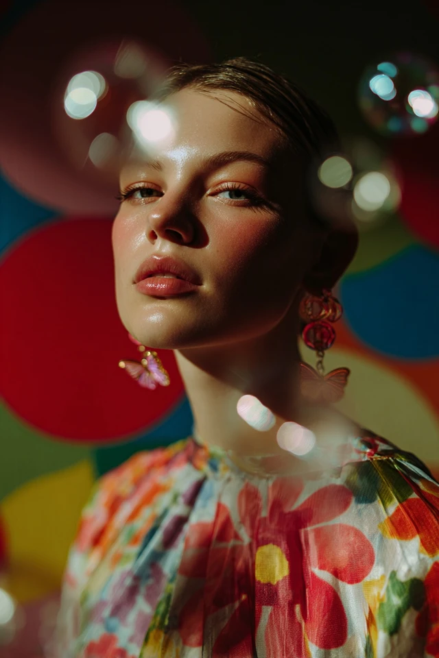 Y2K Floral Dress Basics - photo 3