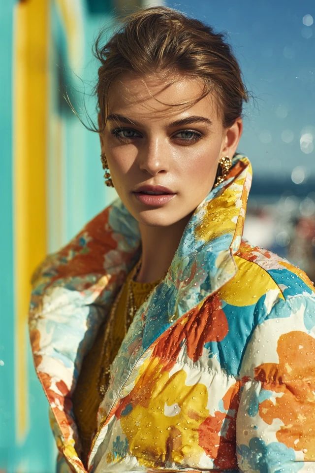 Summer Puffer Coat Style and Fit - photo 3