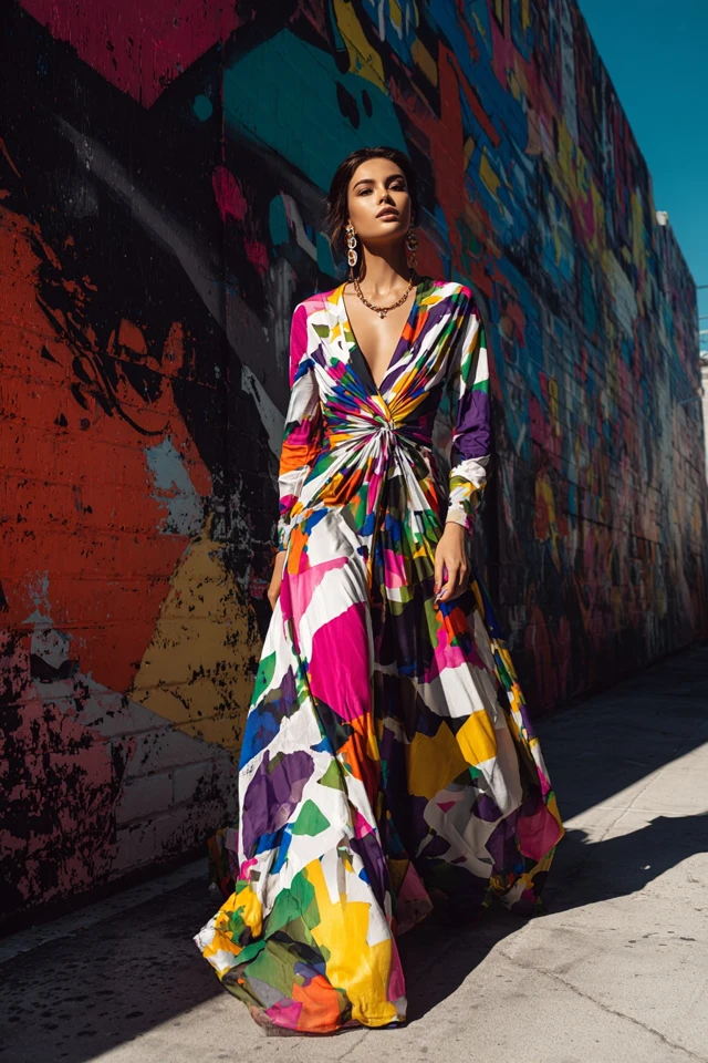 Bold Wrap Dress Basics - photo 3