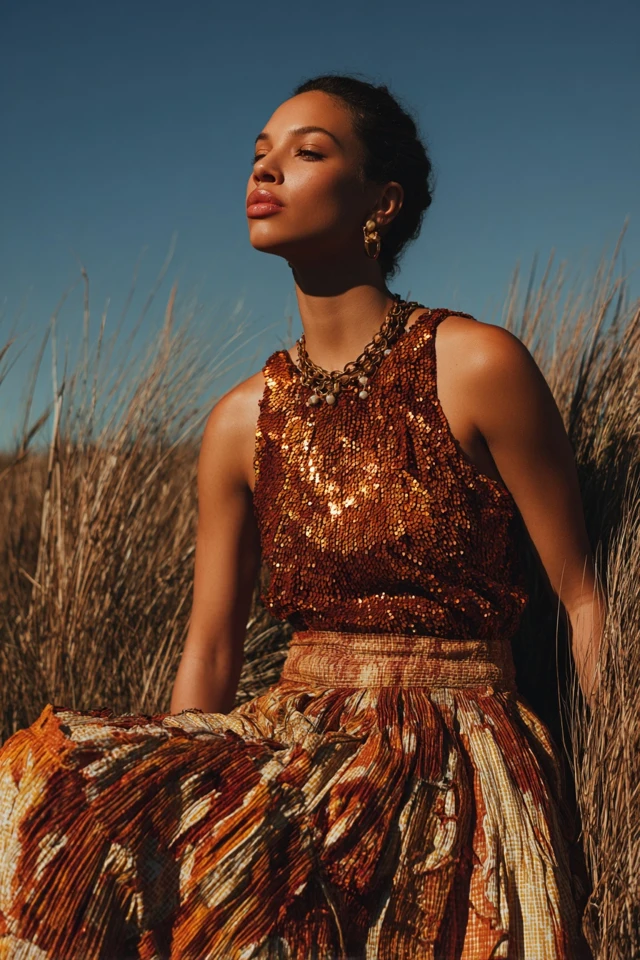 Fall Sequin Top Wardrobe Basics - photo 3