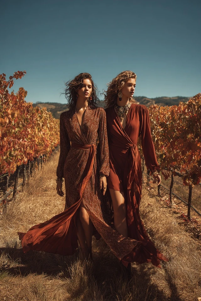 Fall Wrap Dress Occasionwear - photo 3