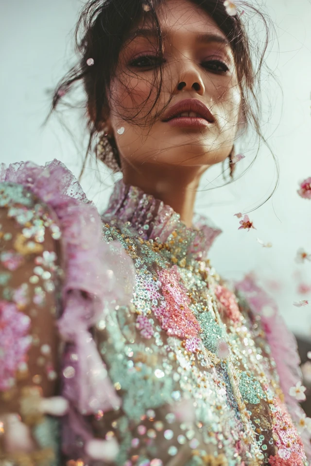 Spring Sequin Top Fabric Focus - photo 3