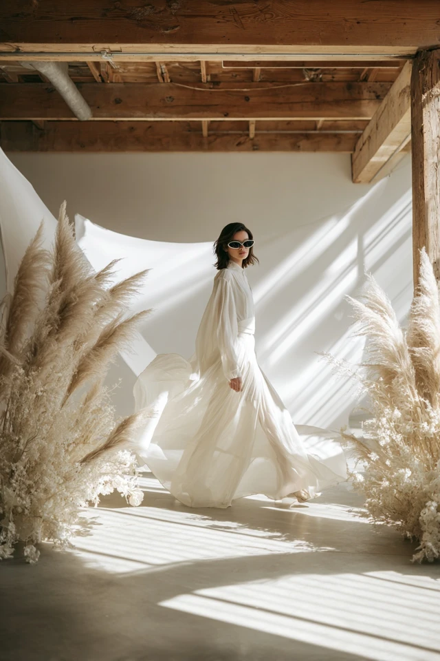 Ethereal Almond Voile Style Guide - photo 7