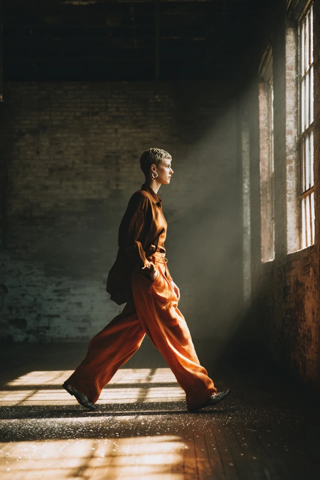 Staples Bold Linen Pants Style and Fit - photo 4