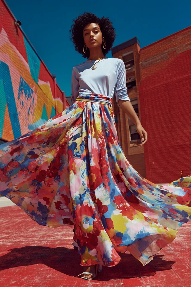 Edit Sporty Satin Skirt Accessory Trends - photo 4