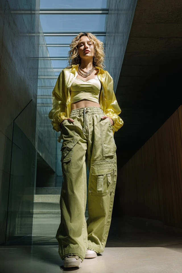 Feminine Cargo Pants Statement - photo 4