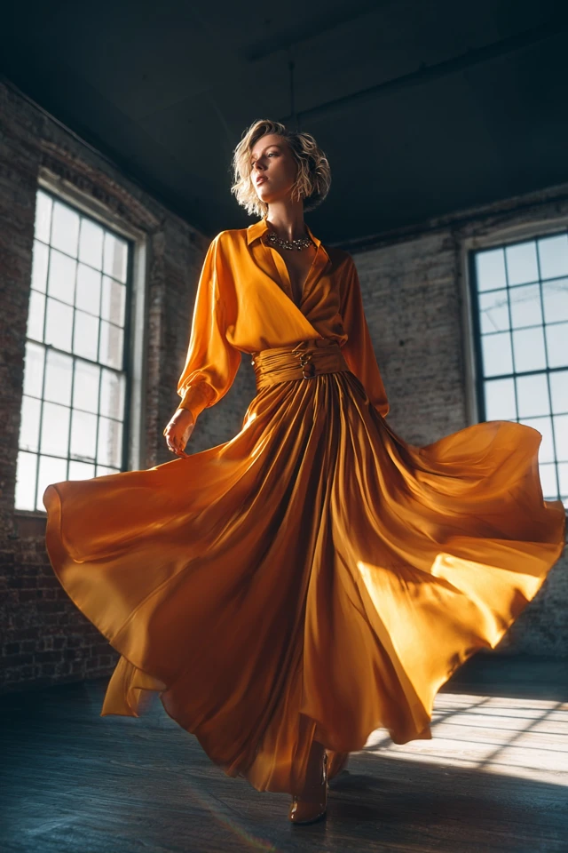 Essential Business Casual Satin Skirt Wardrobe Basics - photo 4