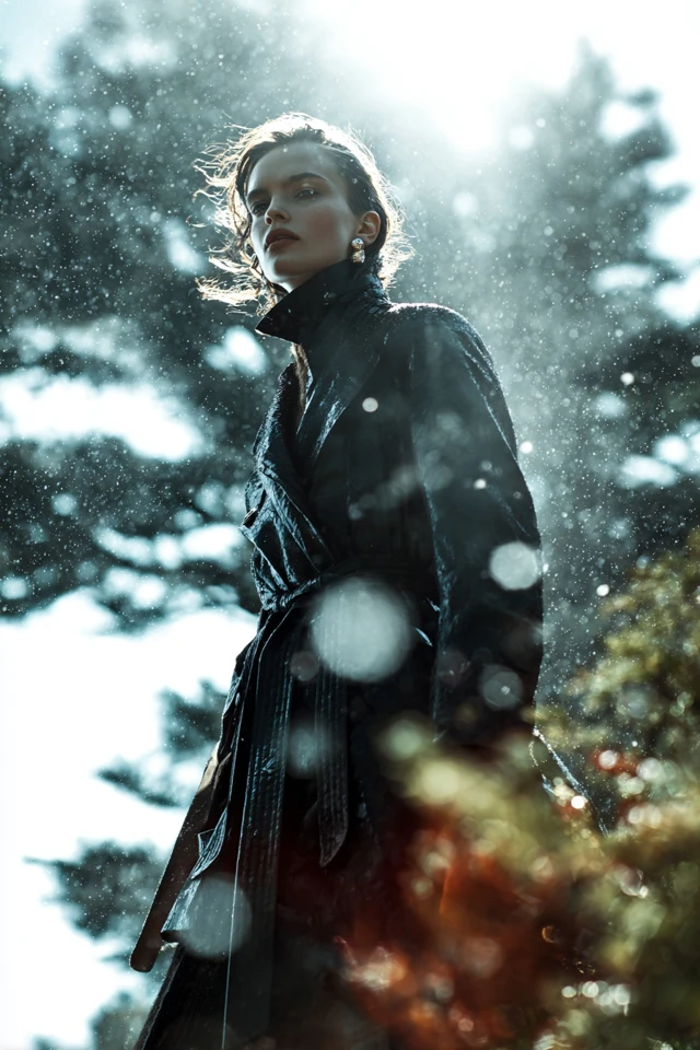 Winter Trench Coat Accessory Trends - photo 4