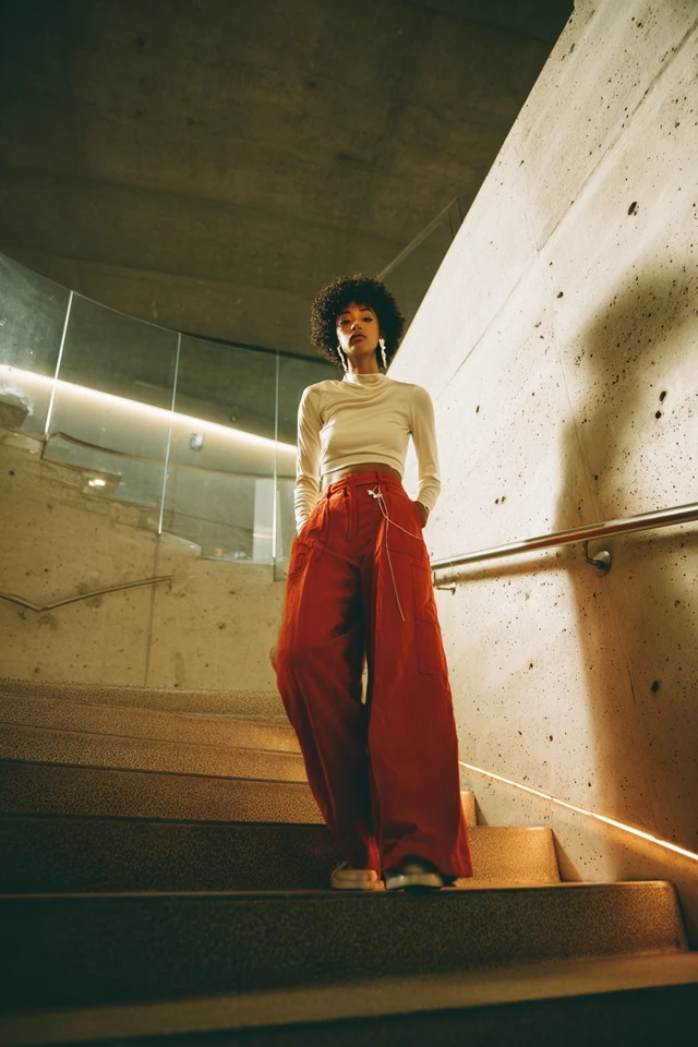 Staples Y2K Wide-Leg Pants Capsule Wardrobe - photo 4