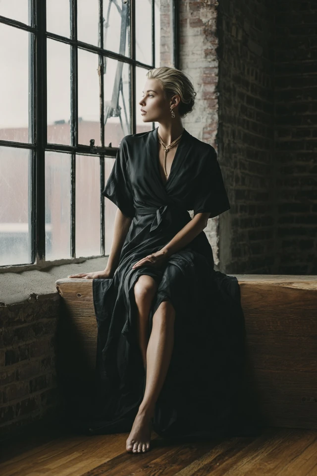 Scandi Wrap Dress Effortless - photo 4