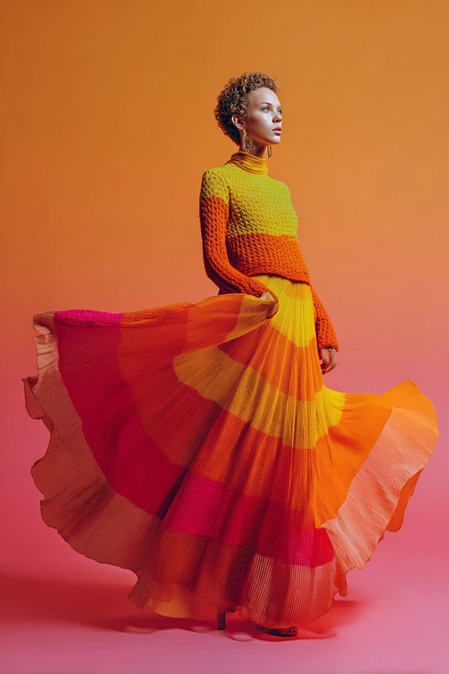 Inspiration Colorful Knit Dress Capsule Wardrobe - photo 4