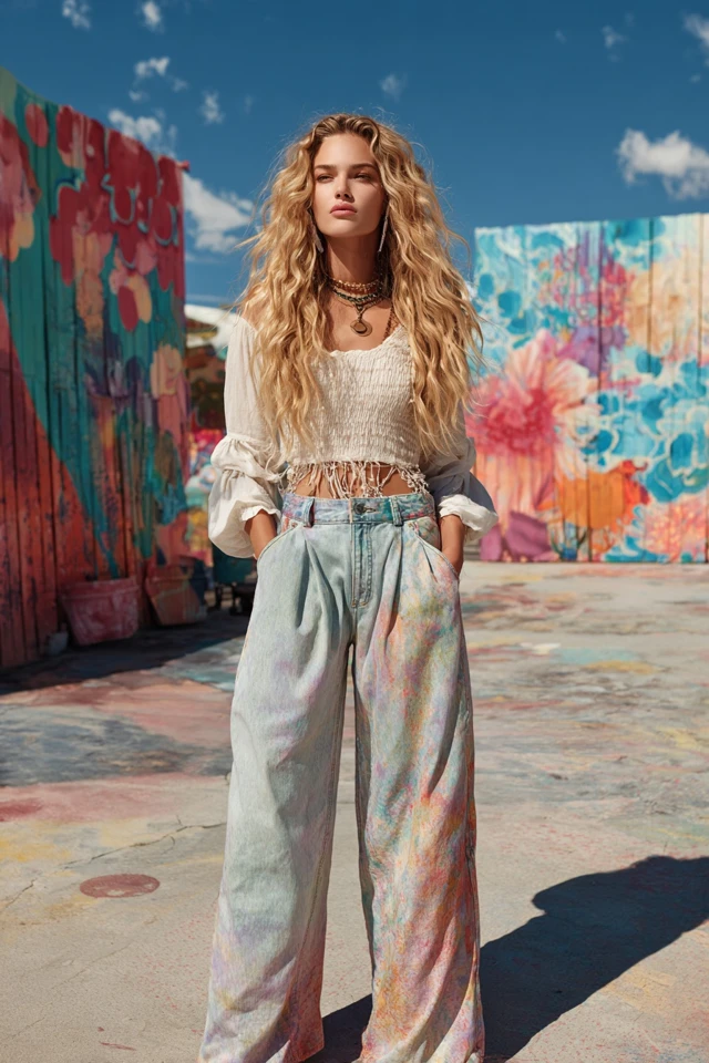 Palette Boho High-Waist Jeans Weather Style - photo 4