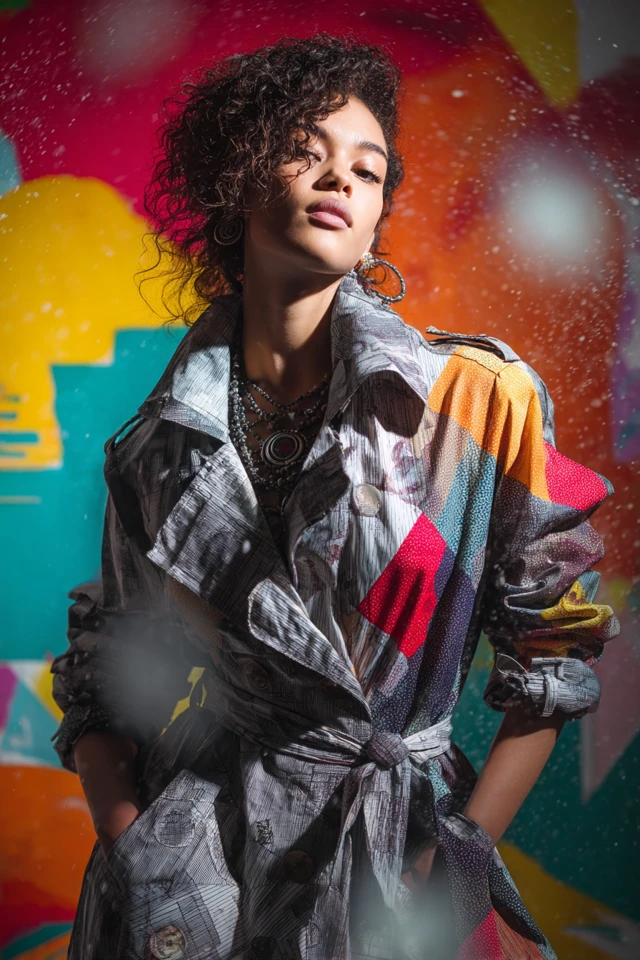 Ideas 90s Trench Coat Fabric Focus - photo 4