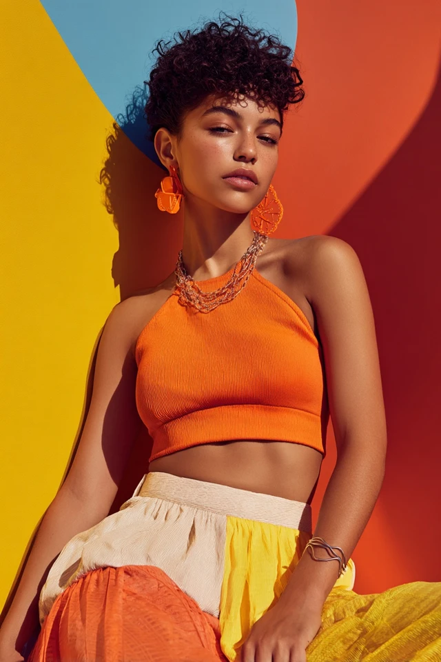 Curated Bold Crop Top Wardrobe Basics - photo 4